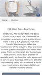 Mobile Screenshot of hixheatpress.com